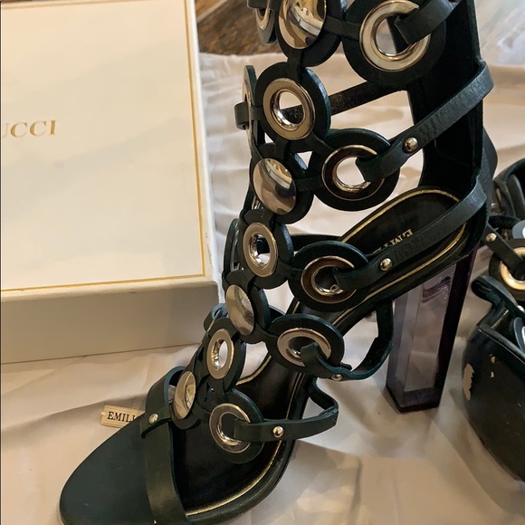 Emilio Pucci lucite heels - Picture 6 of 8